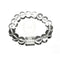 Clear Quartz with Tibetan Mantra Crystal Bracelet