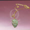 Raw Flourite Necklace